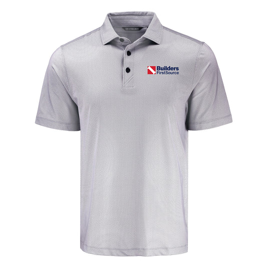 Cutter & Buck - Pike Recycled Lattice Print Men's Polo
