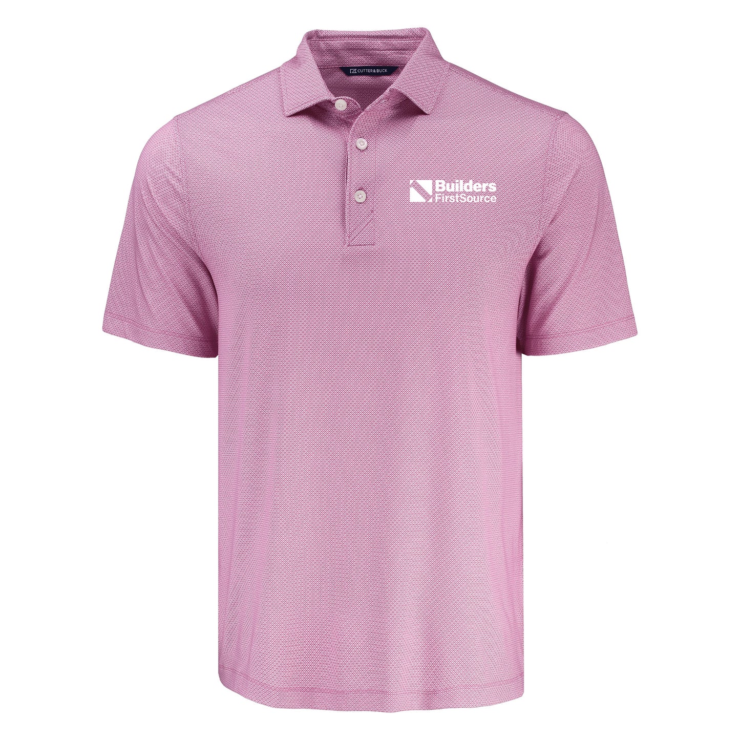 Cutter & Buck - Pike Recycled Lattice Print Men's Polo