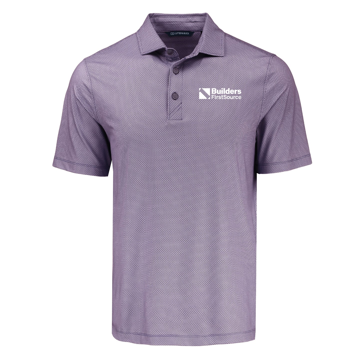 Cutter & Buck - Pike Recycled Lattice Print Men's Polo