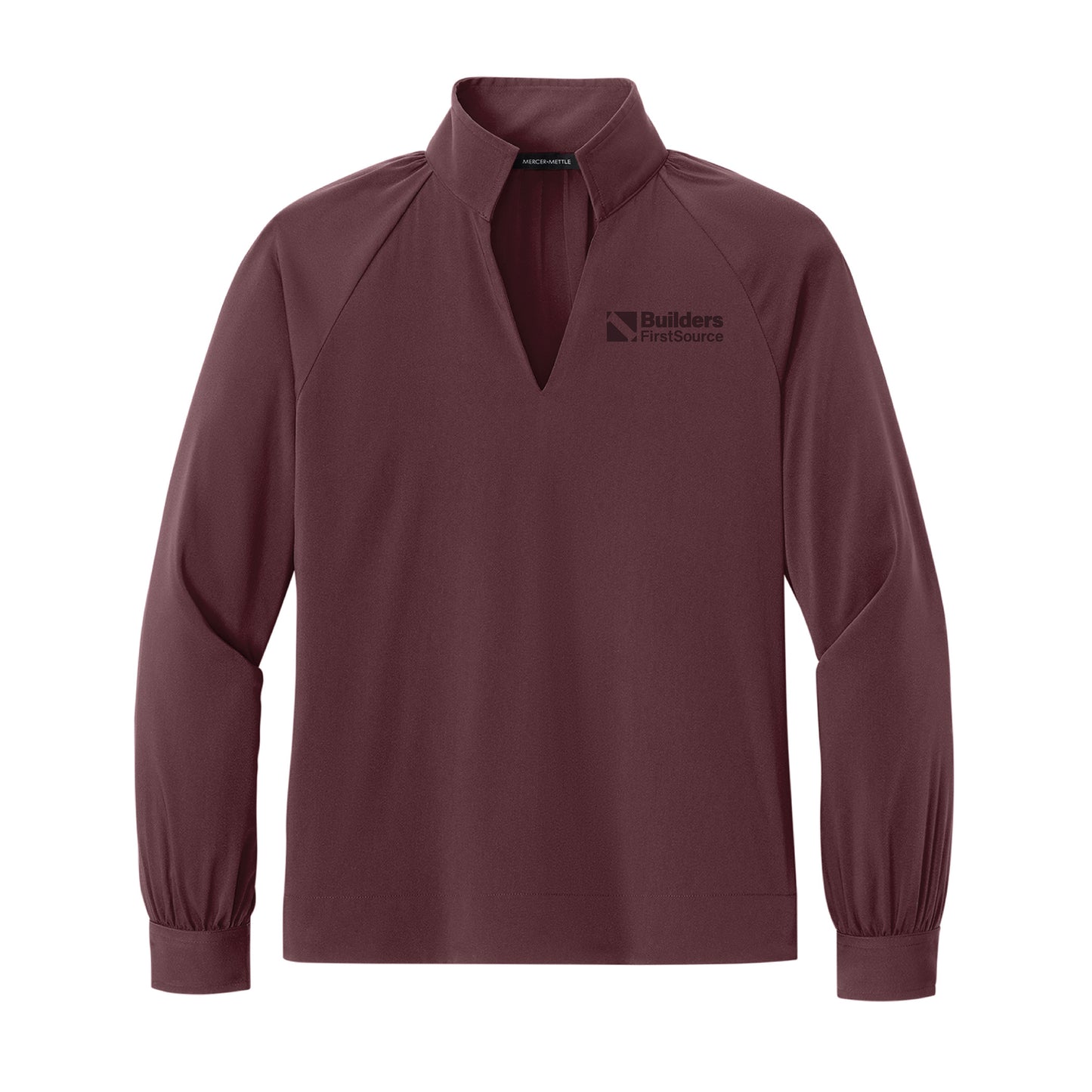 Mercer+Mettle - Ladies' Long Sleeve Buttery Soft Popover Blouse