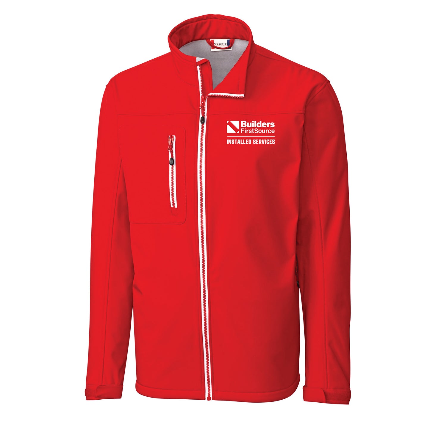 Installed Services - Clique Telemark Eco Stretch Softshell Full Zip Men's Jacket