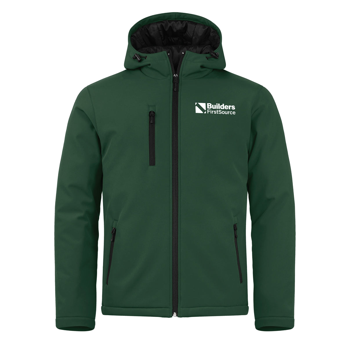 Clique - Equinox Insulated Softshell Men's Full Zip Hooded Jacket