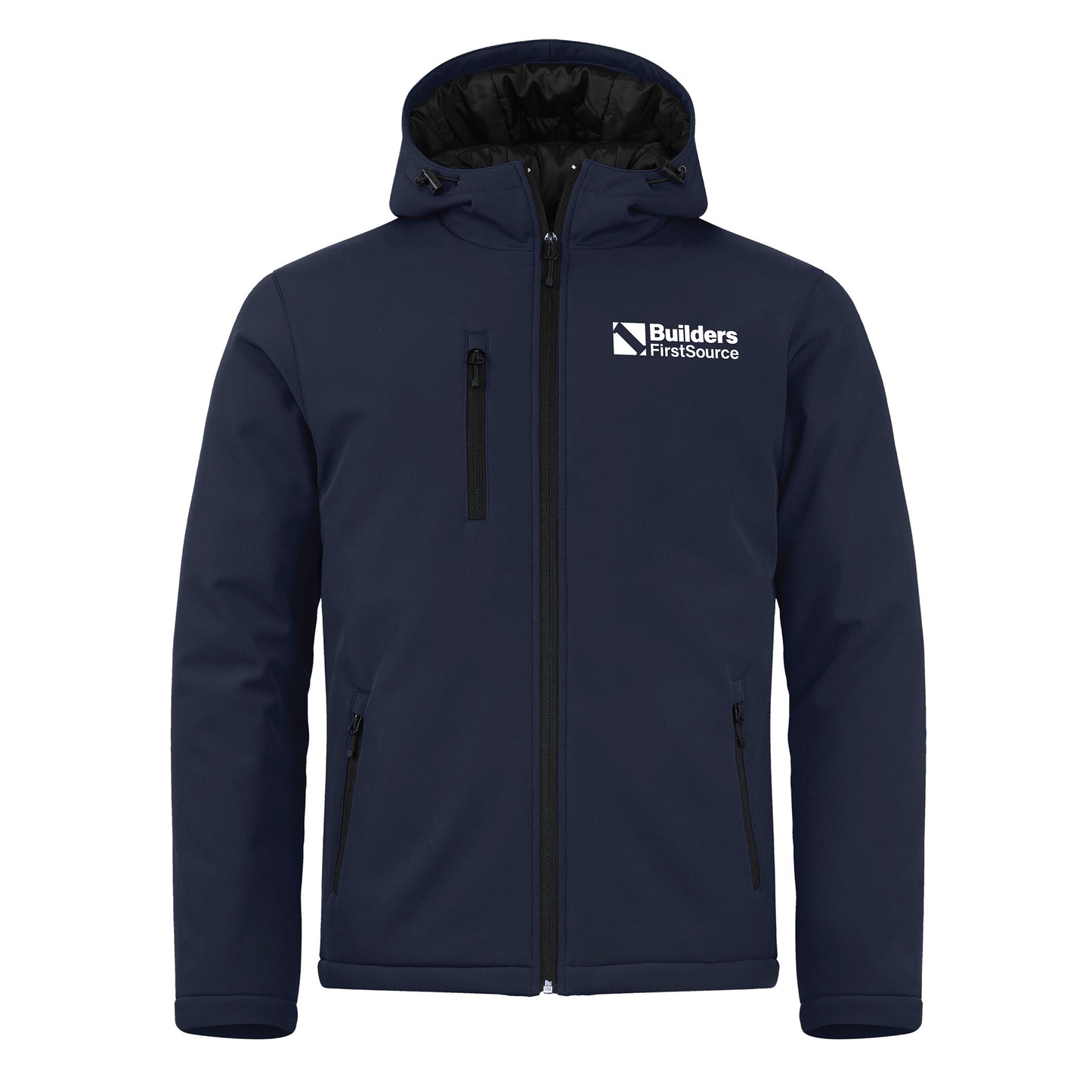 Clique - Equinox Insulated Softshell Men's Full Zip Hooded Jacket