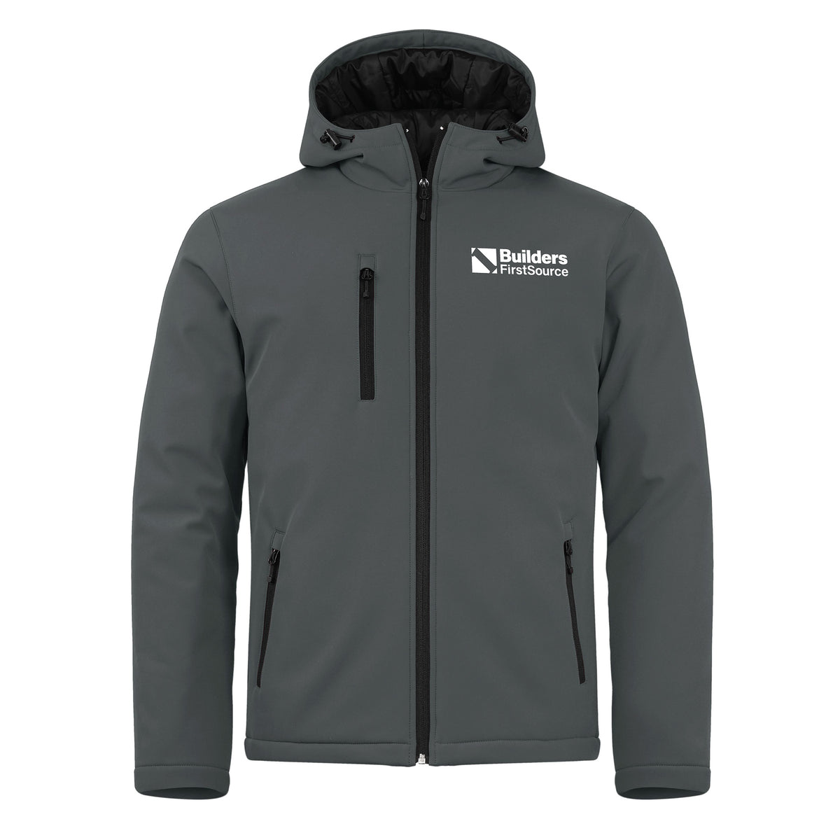 Clique - Equinox Insulated Softshell Men's Full Zip Hooded Jacket