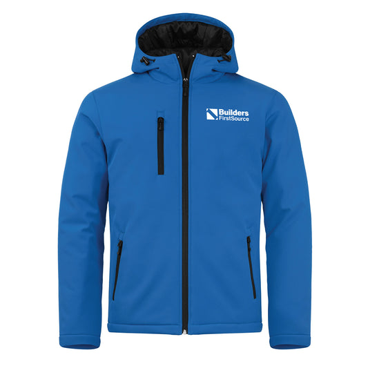 Clique - Equinox Insulated Softshell Men's Full Zip Hooded Jacket