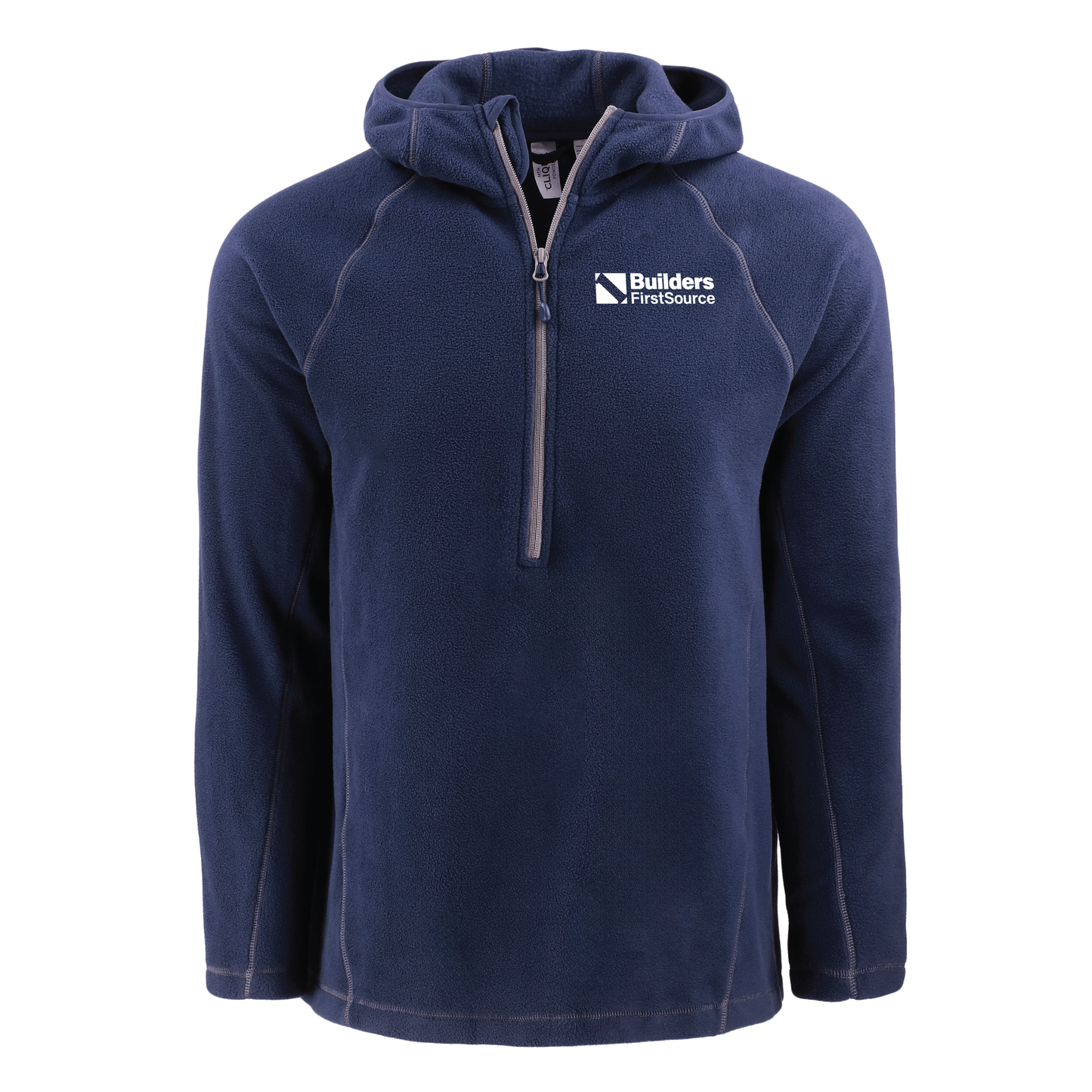 Clique - Powder Recycled Fleece Men's Half Zip Hooded Pullover