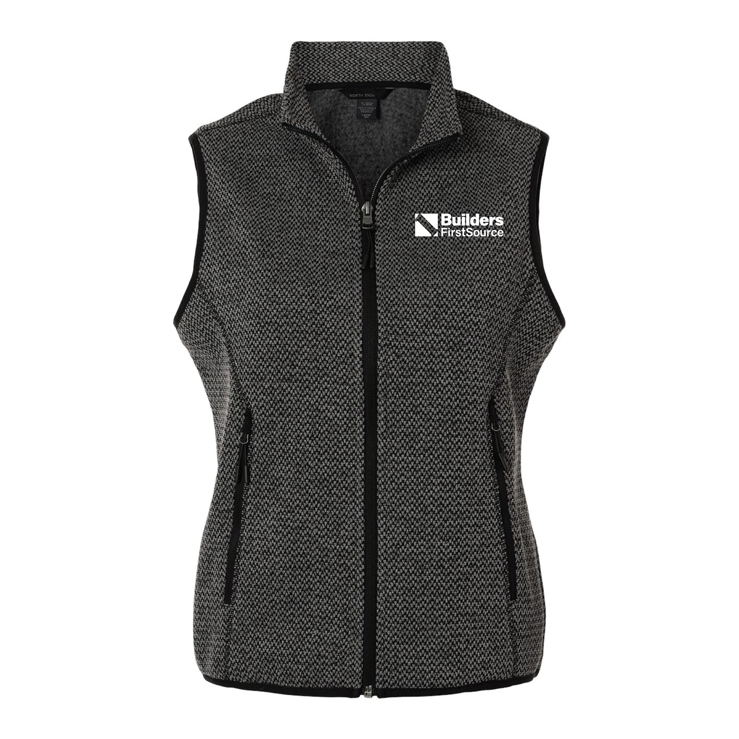 North End - Ladies' Jasper Jacquard Fleece Vest