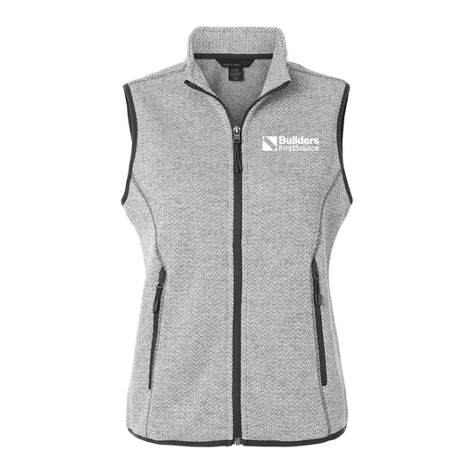 North End - Ladies' Jasper Jacquard Fleece Vest