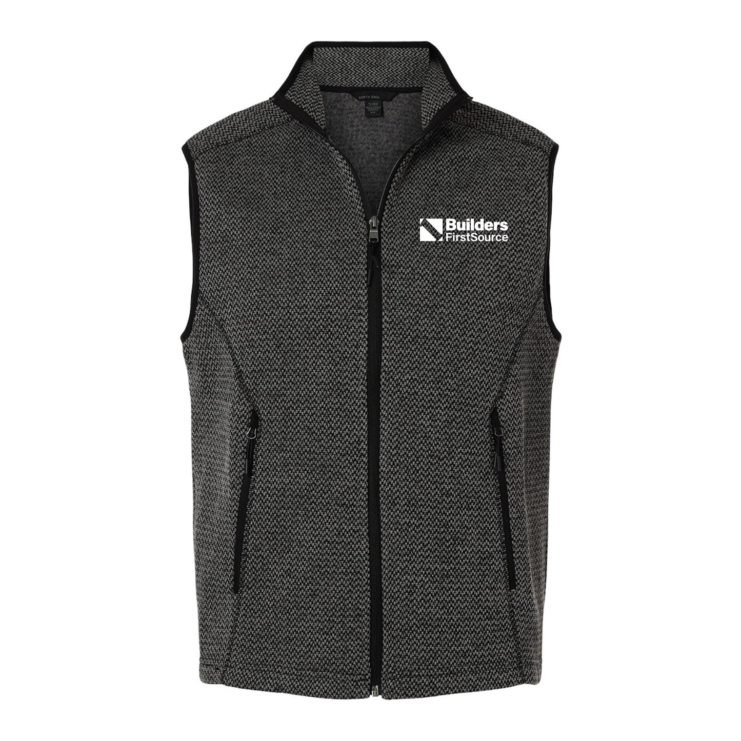 North End - Men's Jasper Jacquard Fleece Vest