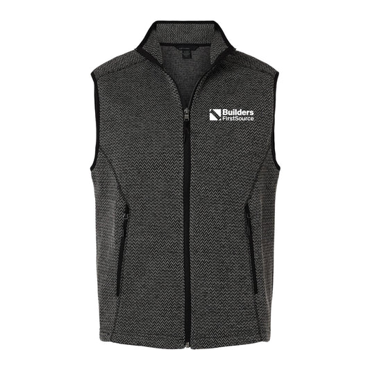 North End - Men's Jasper Jacquard Fleece Vest