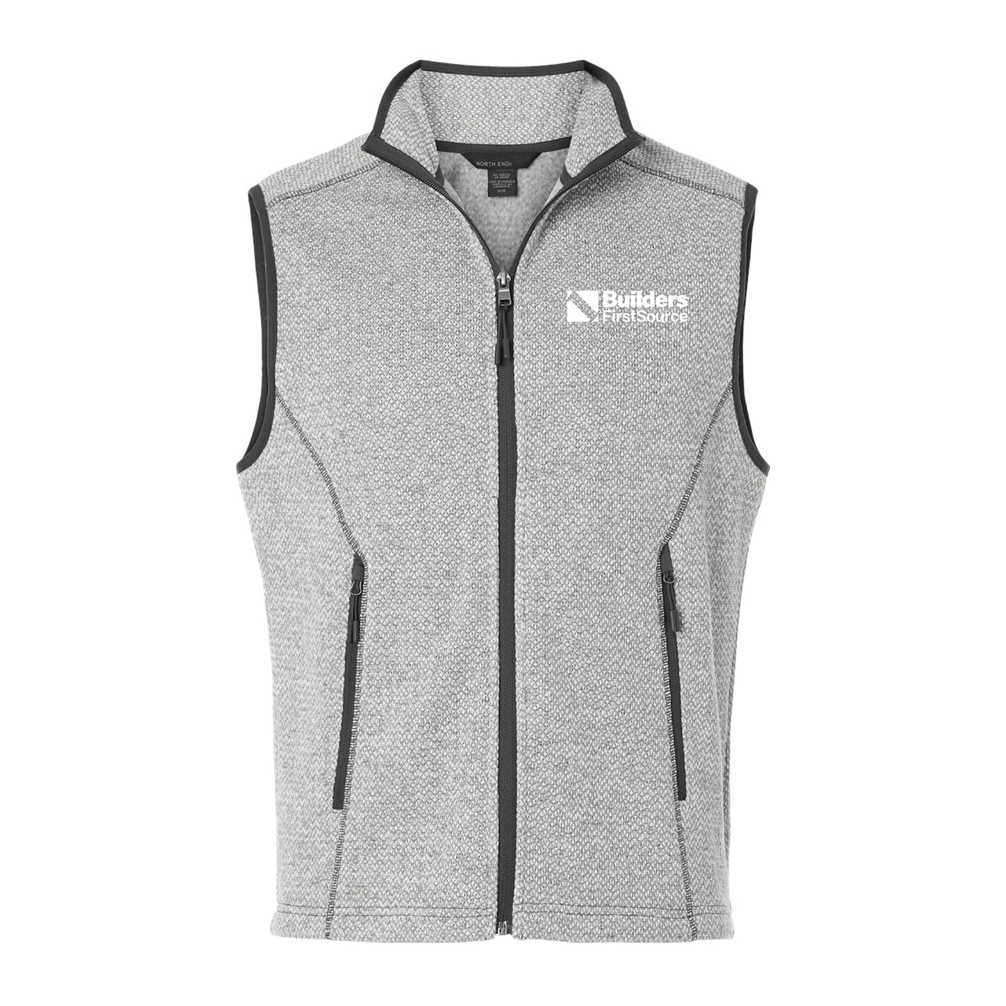 North End - Men's Jasper Jacquard Fleece Vest