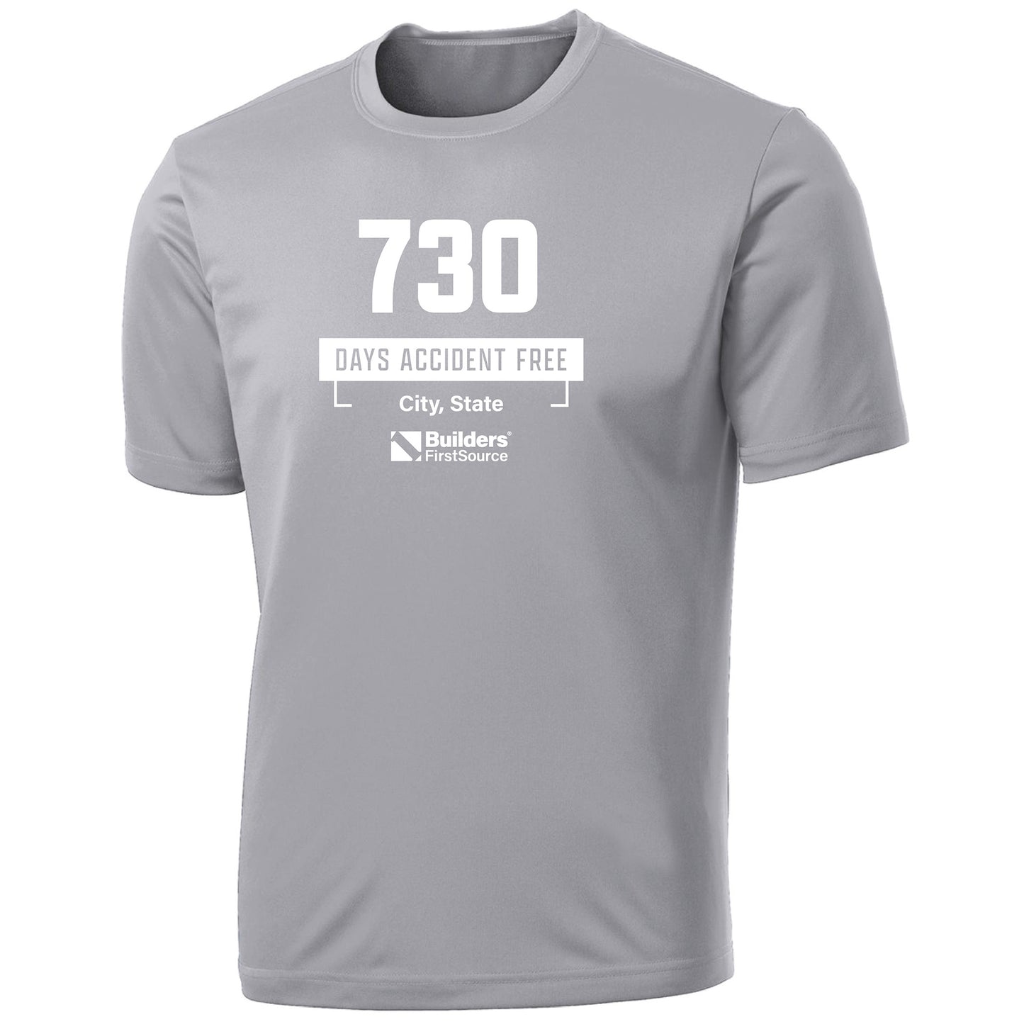 Accident Free Award - Dry Zone Moisture-Wicking Performance Tee