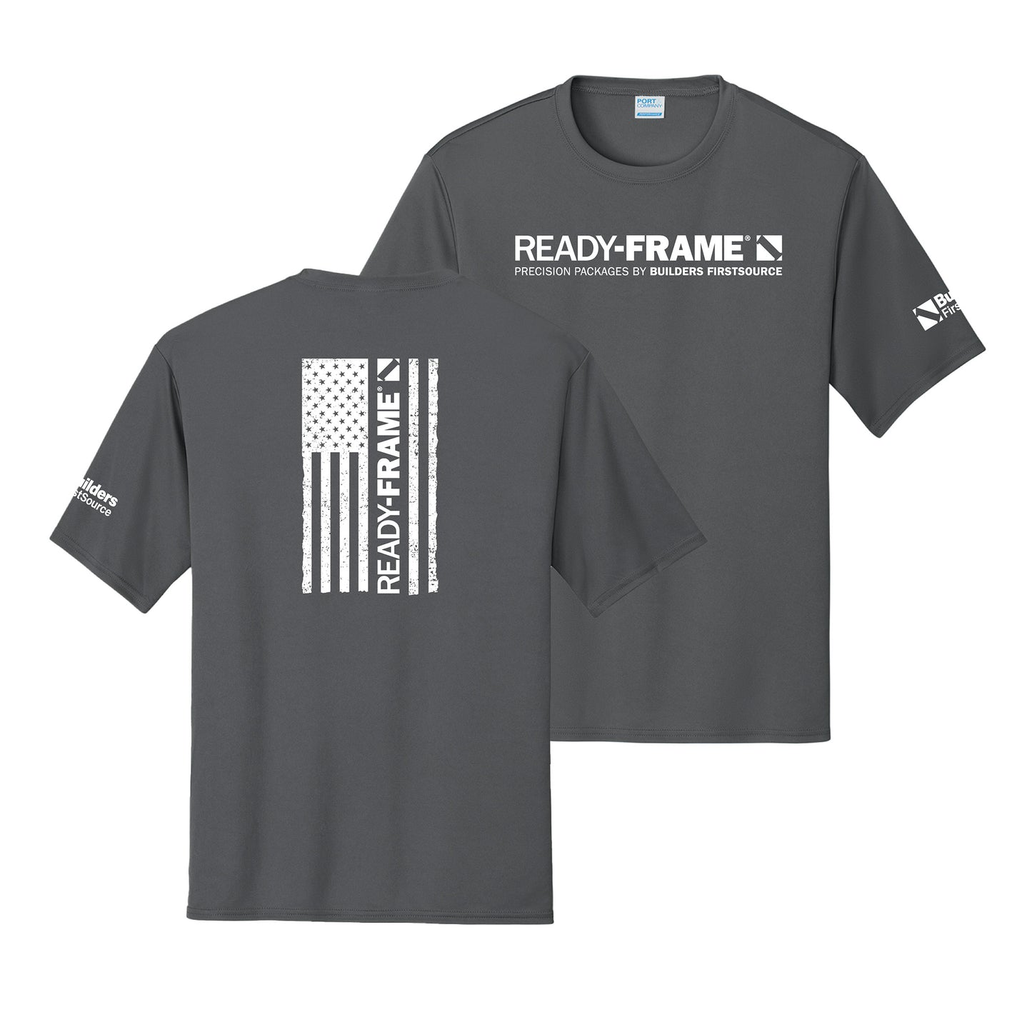 READY-FRAME - Performance USA Flag Tee