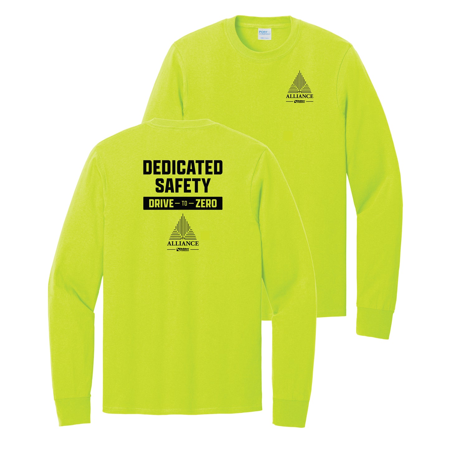 Alliance - Drive-to-Zero Long Sleeve Core Cotton Tee