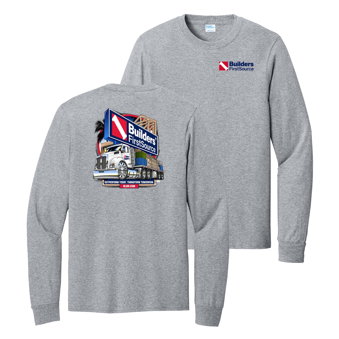 Builders FirstSource - Delivery Truck Design | T-Shirt, Long Sleeve & Hoodie