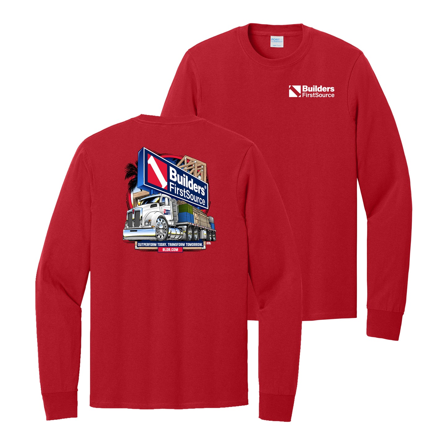 Builders FirstSource - Delivery Truck Design | T-Shirt, Long Sleeve & Hoodie