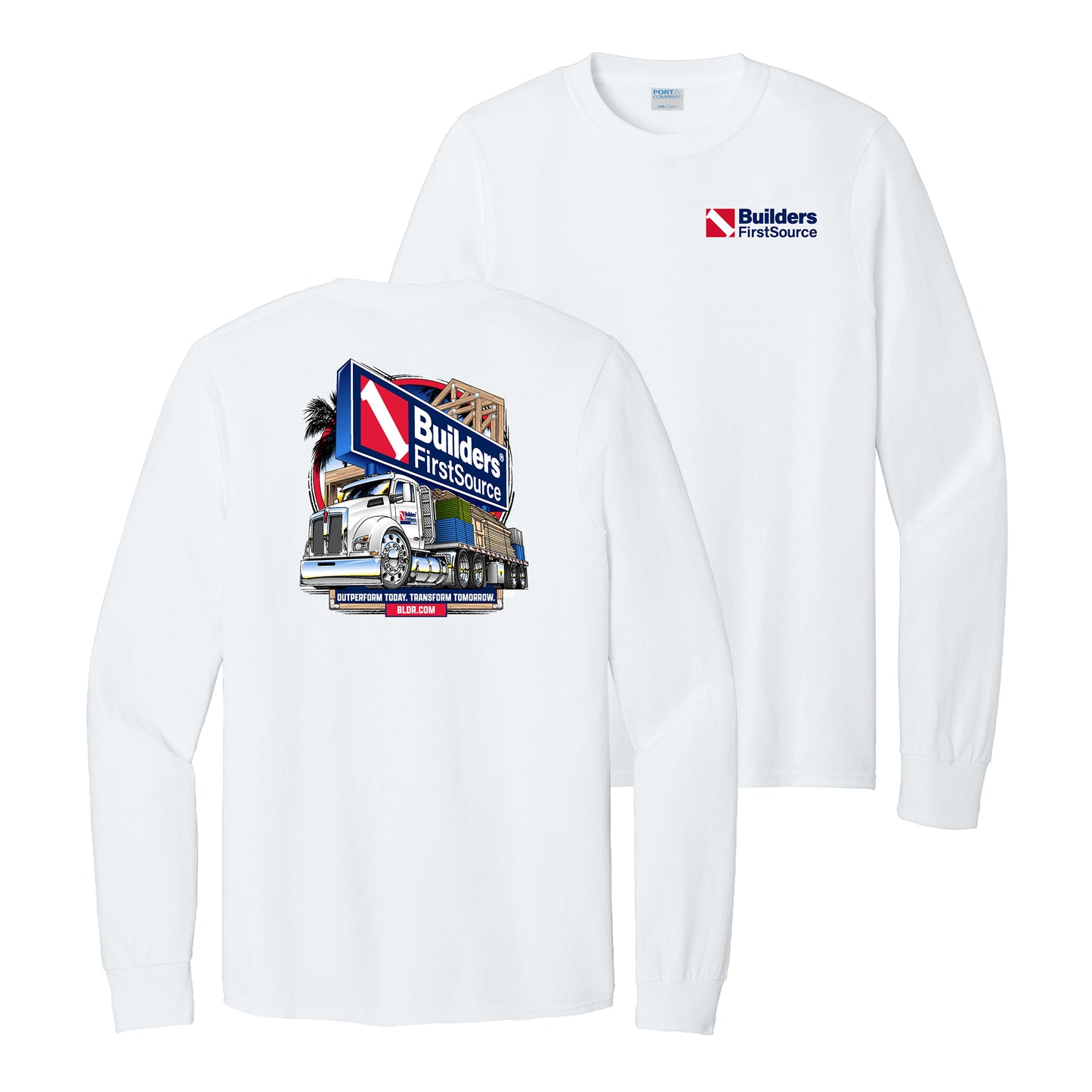 Builders FirstSource - Delivery Truck Design | T-Shirt, Long Sleeve & Hoodie