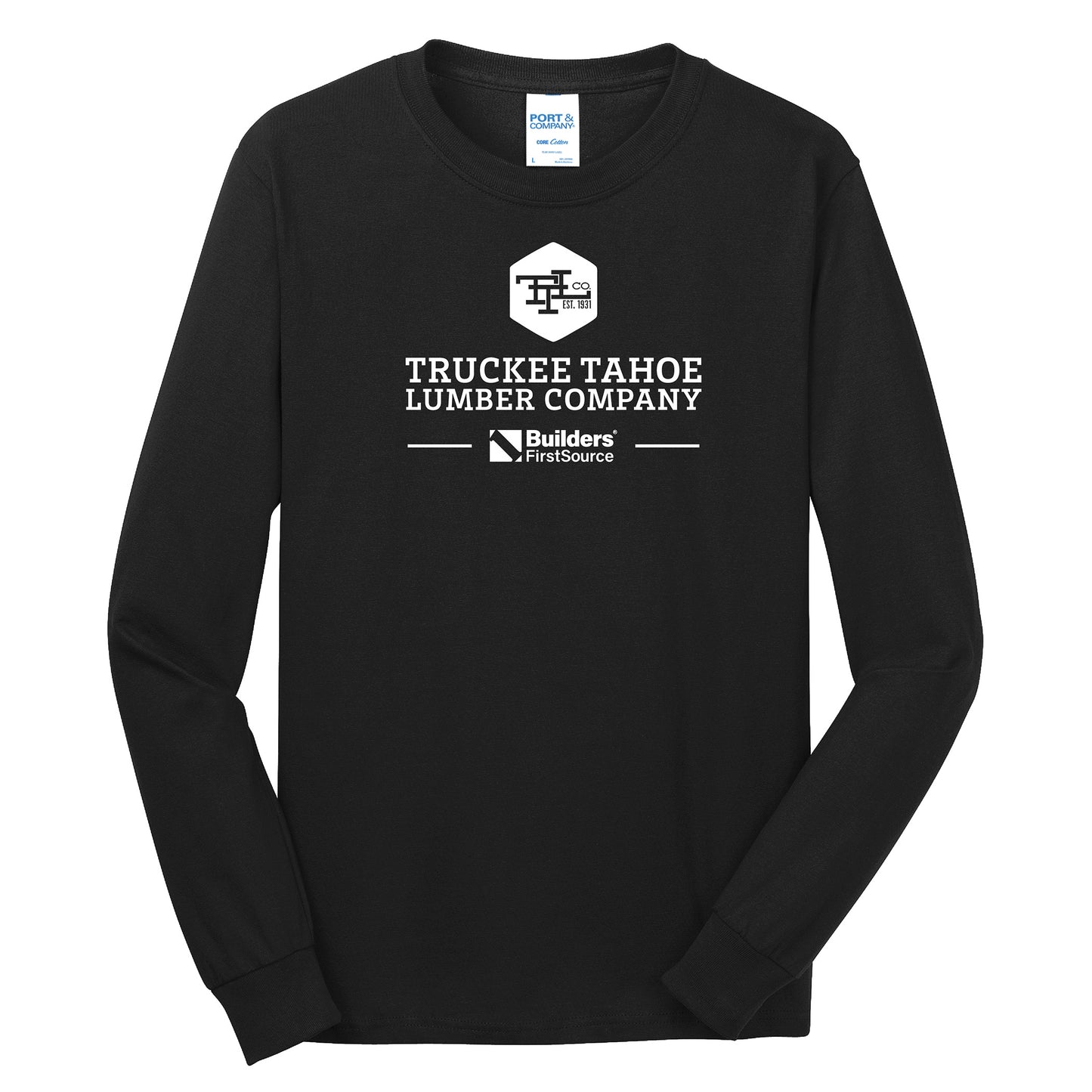Truckee Tahoe Lumber - Long Sleeve Core Cotton Tee