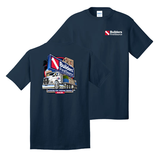 Builders FirstSource - Delivery Truck Design | T-Shirt, Long Sleeve & Hoodie