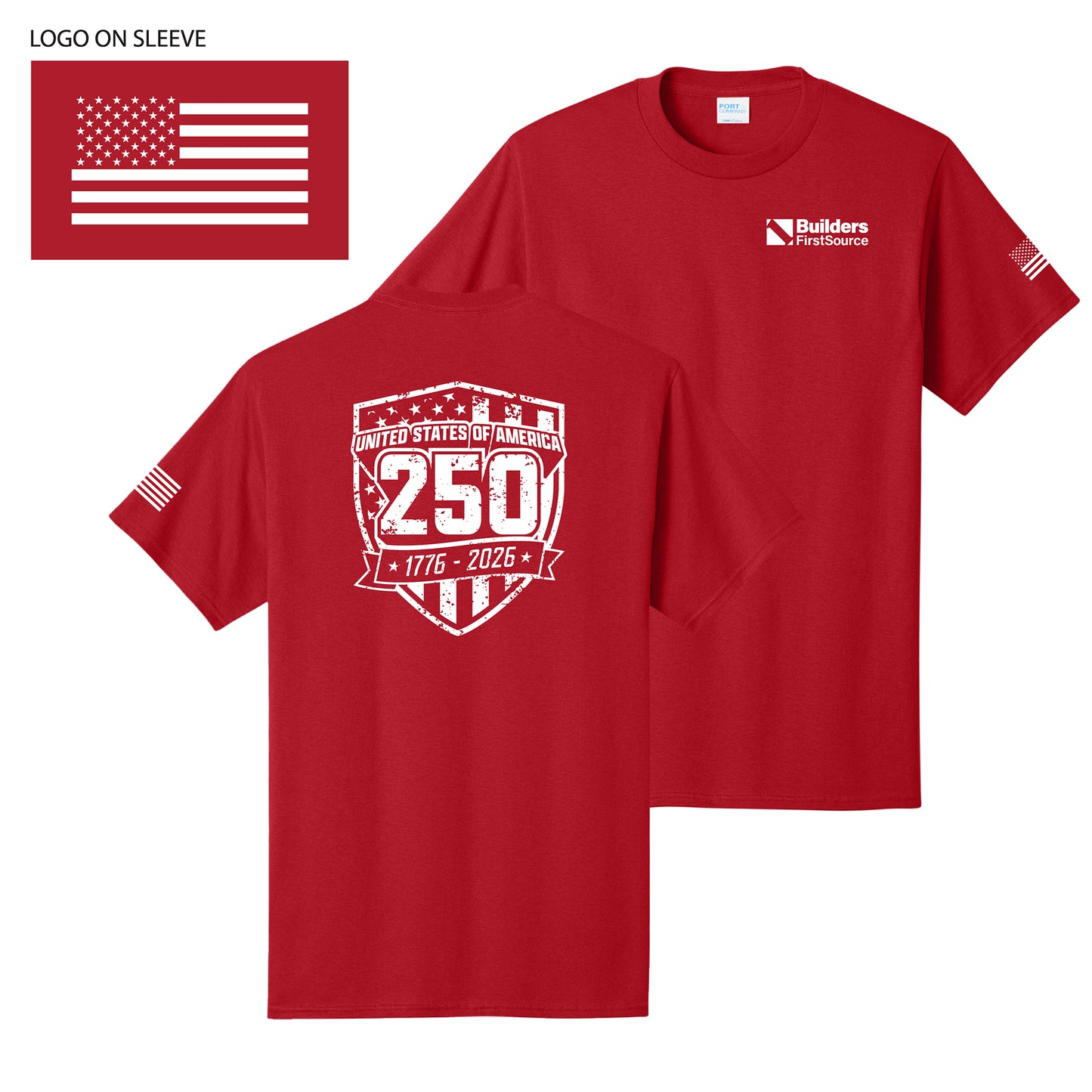 Builders FirstSource - America 250 Celebration T-Shirt