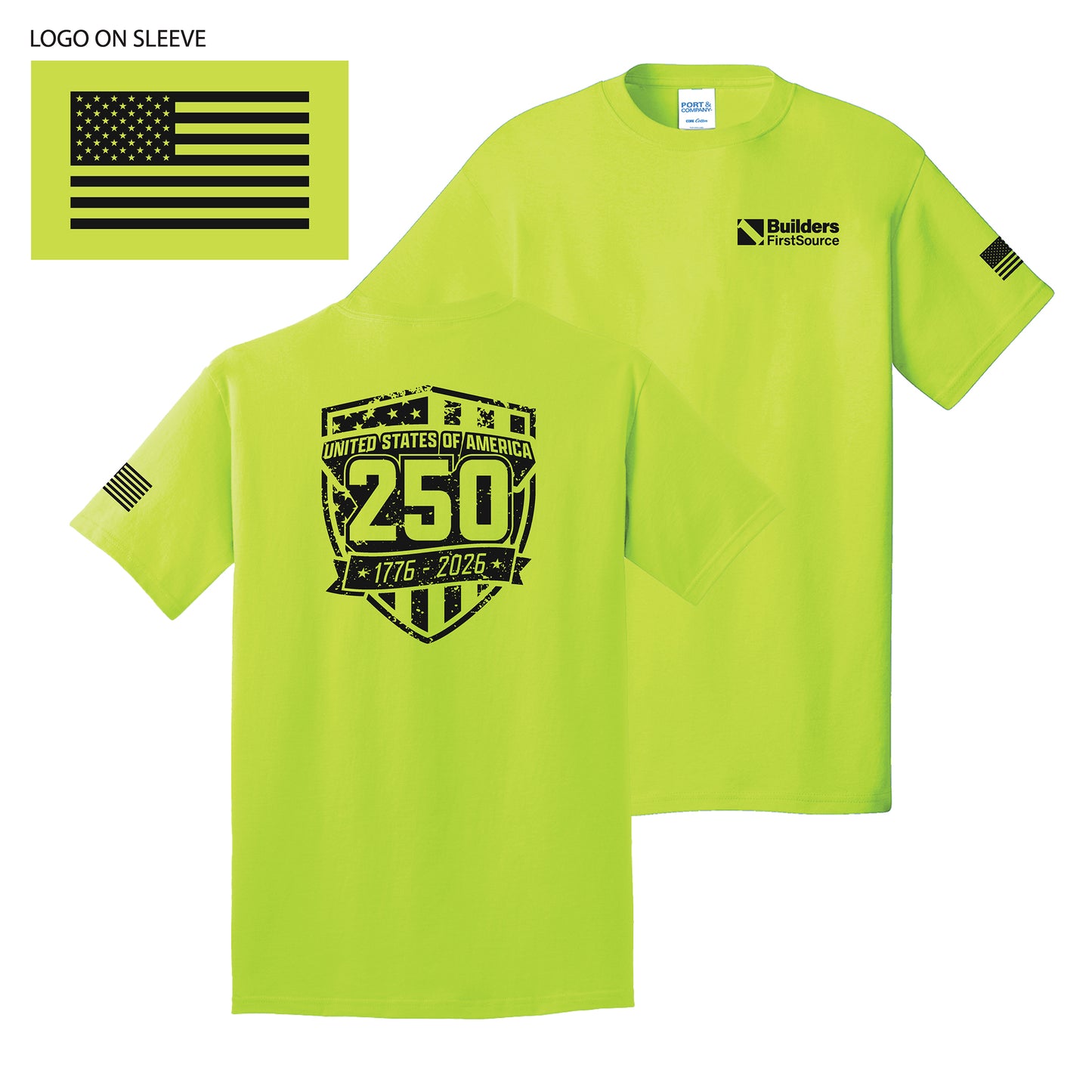 Builders FirstSource - America 250 Celebration T-Shirt