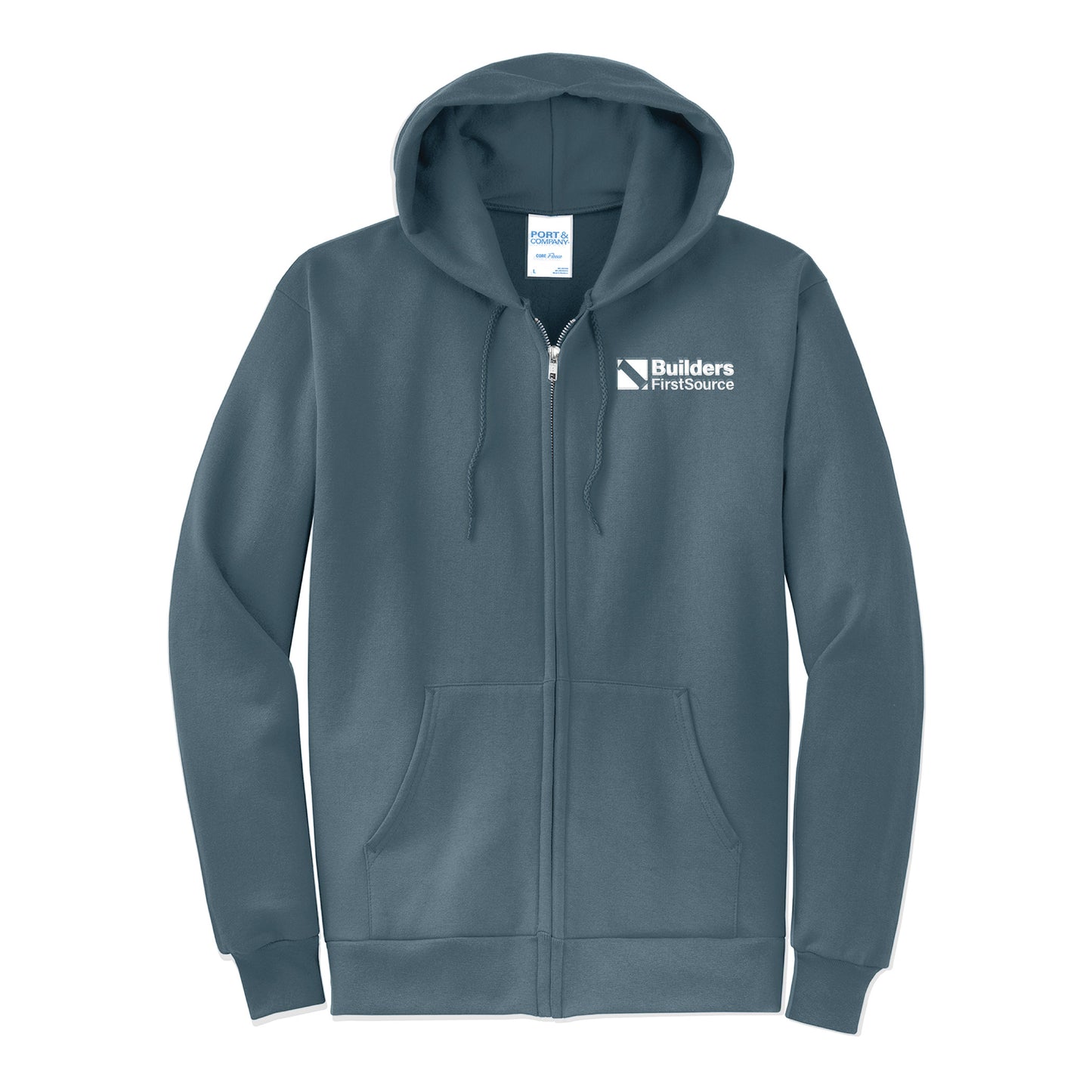 Port & Co™ Core Fleece Full-Zip Hooded Sweatshirt