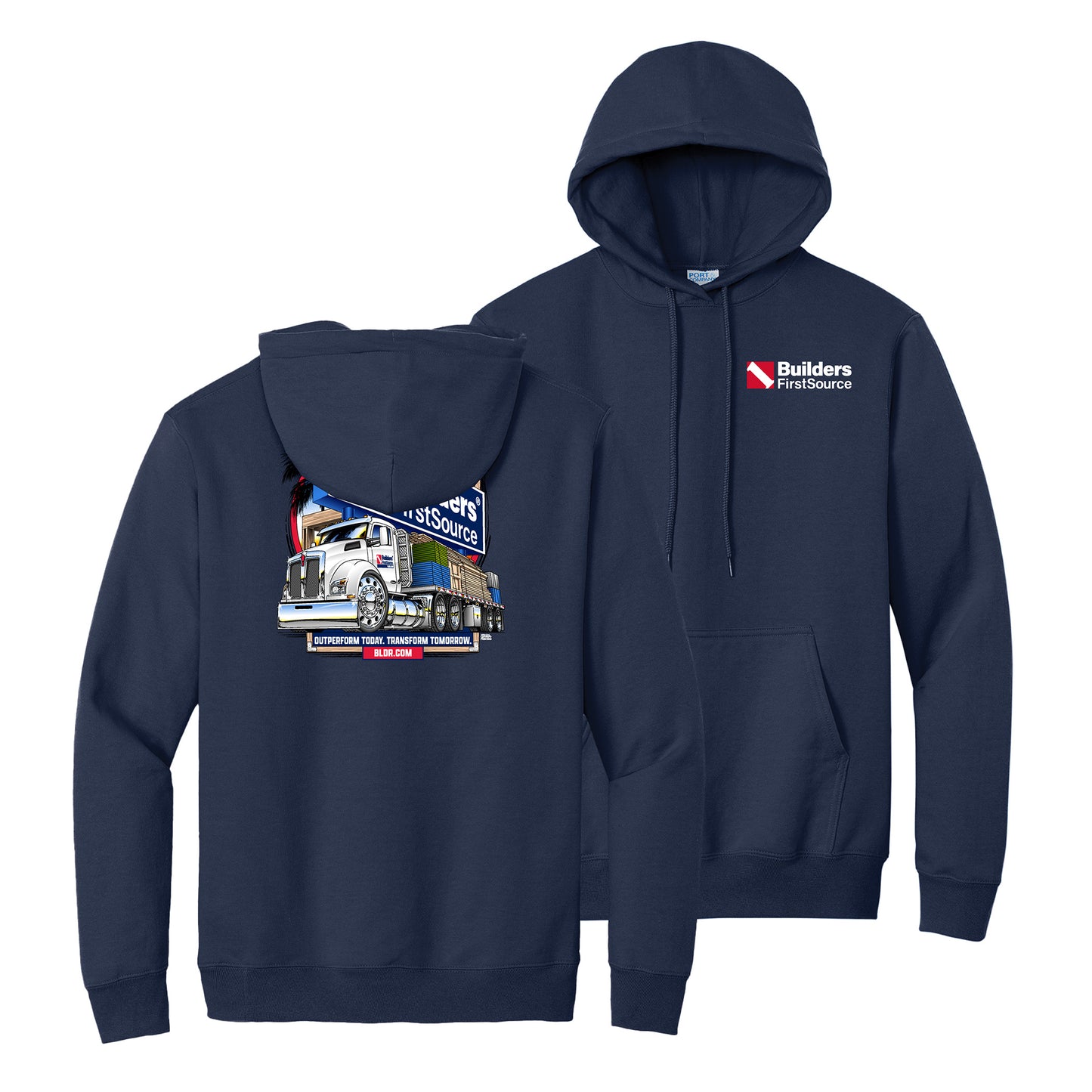 Builders FirstSource - Delivery Truck Design | T-Shirt, Long Sleeve & Hoodie