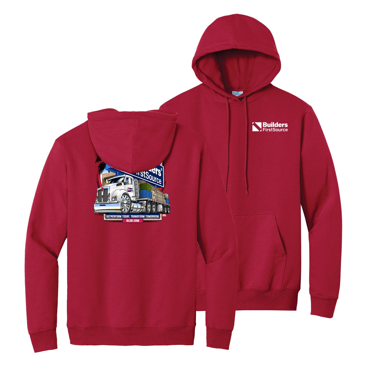 Builders FirstSource - Delivery Truck Design | T-Shirt, Long Sleeve & Hoodie
