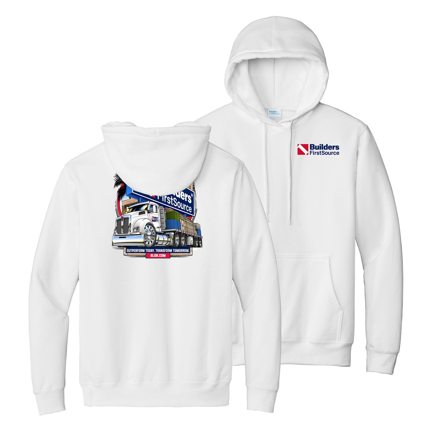 Builders FirstSource - Delivery Truck Design | T-Shirt, Long Sleeve & Hoodie