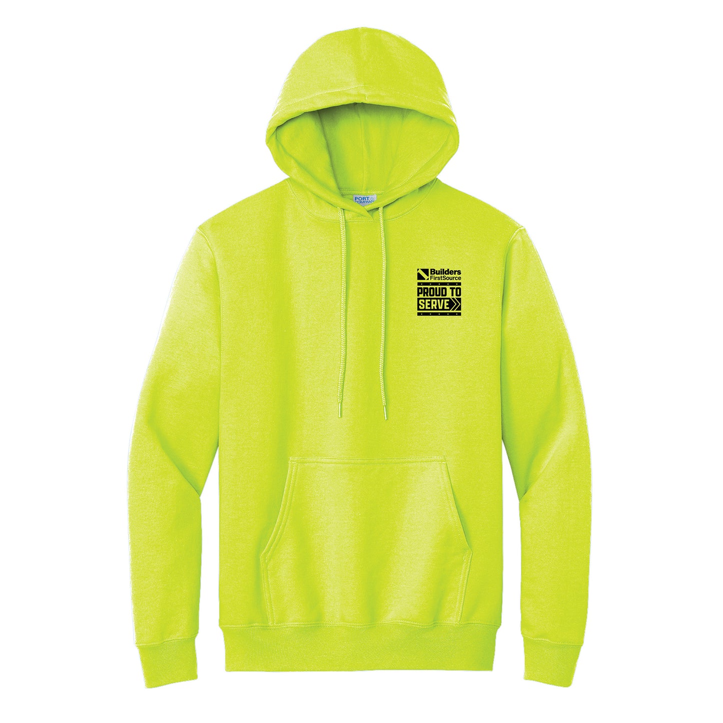 Proud to Serve - Hi-Vis Ultimate Pullover Hooded Sweatshirt