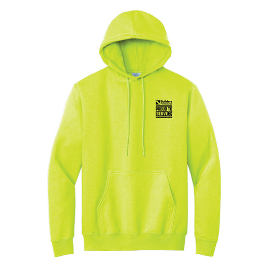 Proud to Serve - Hi-Vis Ultimate Pullover Hooded Sweatshirt