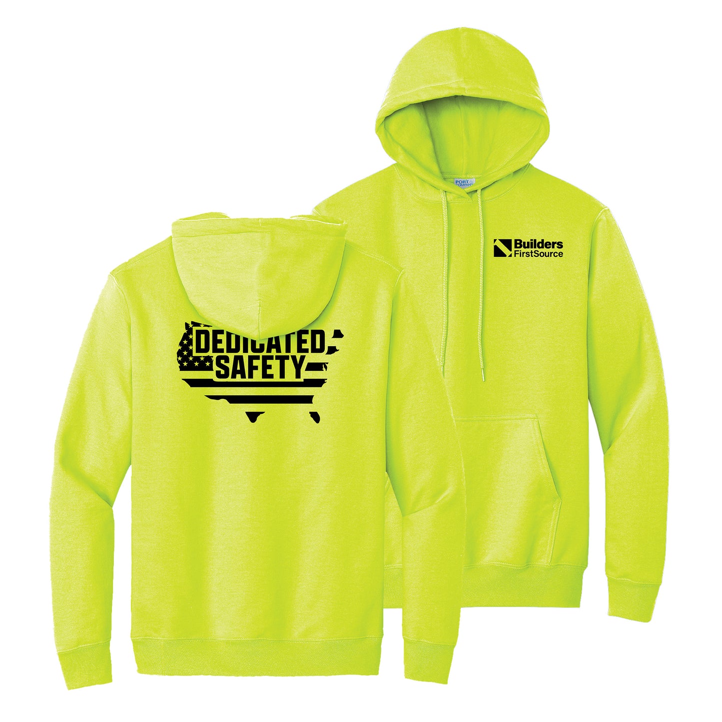Builders FirstSource - Dedicated Safety Nation | T-Shirt, Long Sleeve & Hoodie