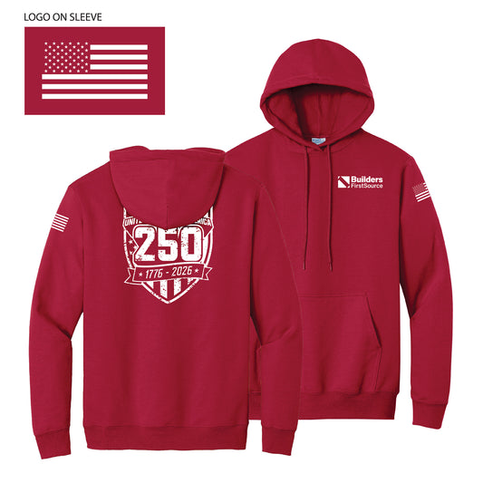 Builders FirstSource - America 250 Celebration Hooded Sweatshirt