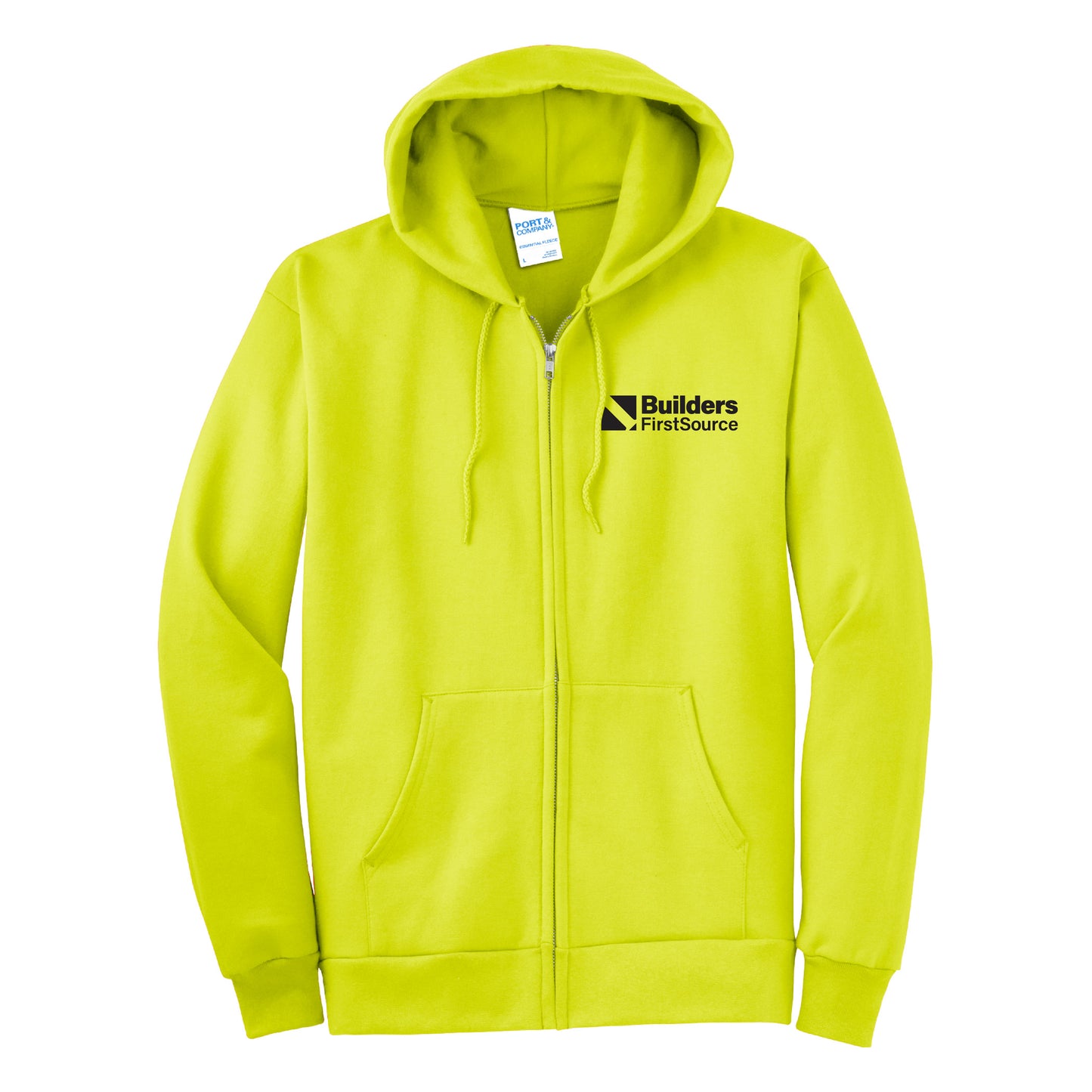 Drive-to-Zero Essential Fleece Full-Zip Hooded Sweatshirt