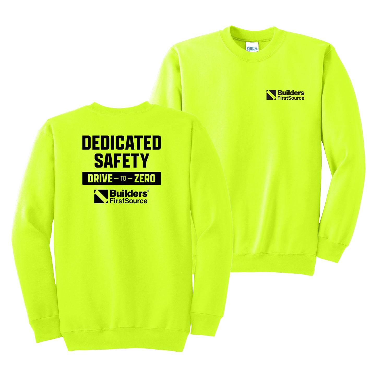 Drive-to-Zero Essential Fleece Crewneck Sweatshirt