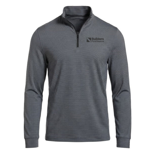 PGA Tour - Men's Feeder Stripe Long Sleeve Quarter Zip