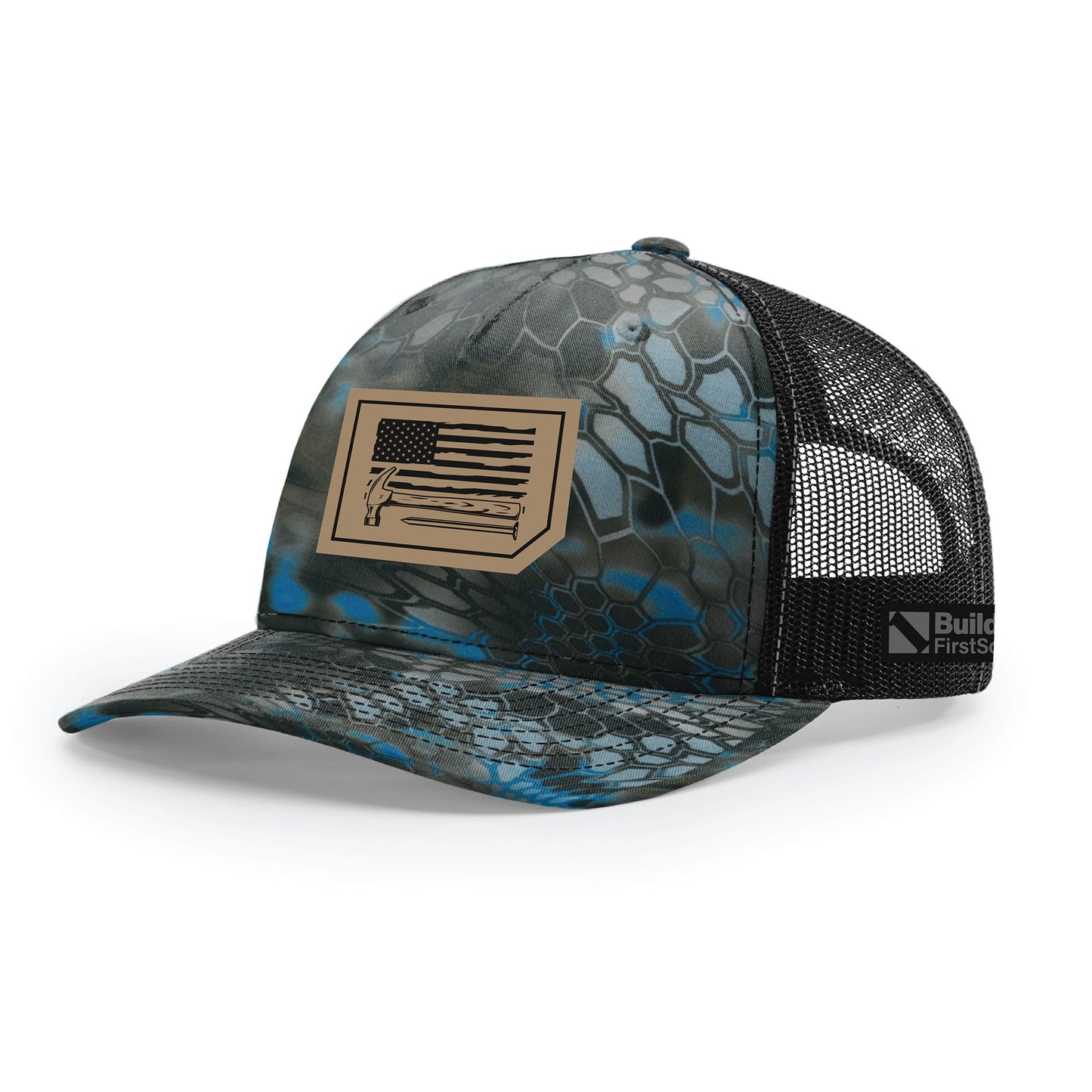 Richardson - Printed Five-Panel Trucker Cap