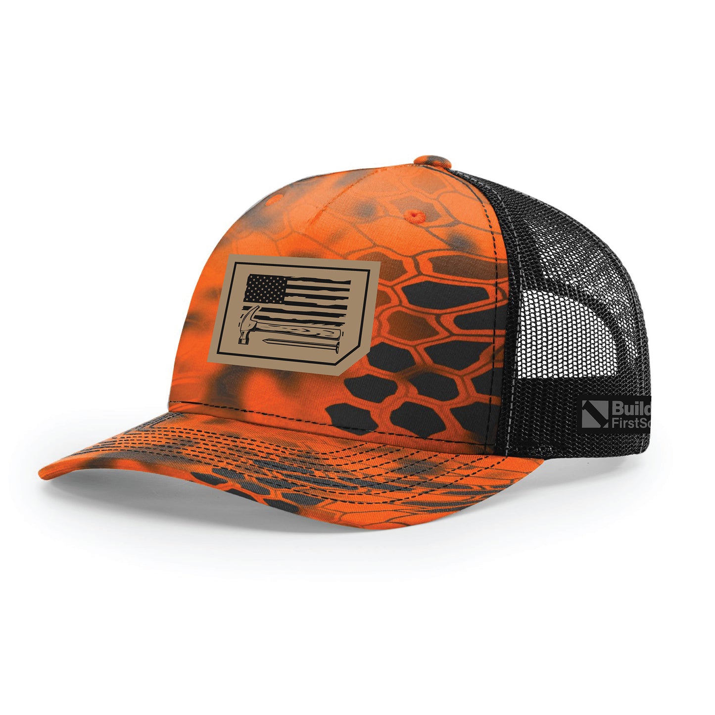 Richardson - Printed Five-Panel Trucker Cap