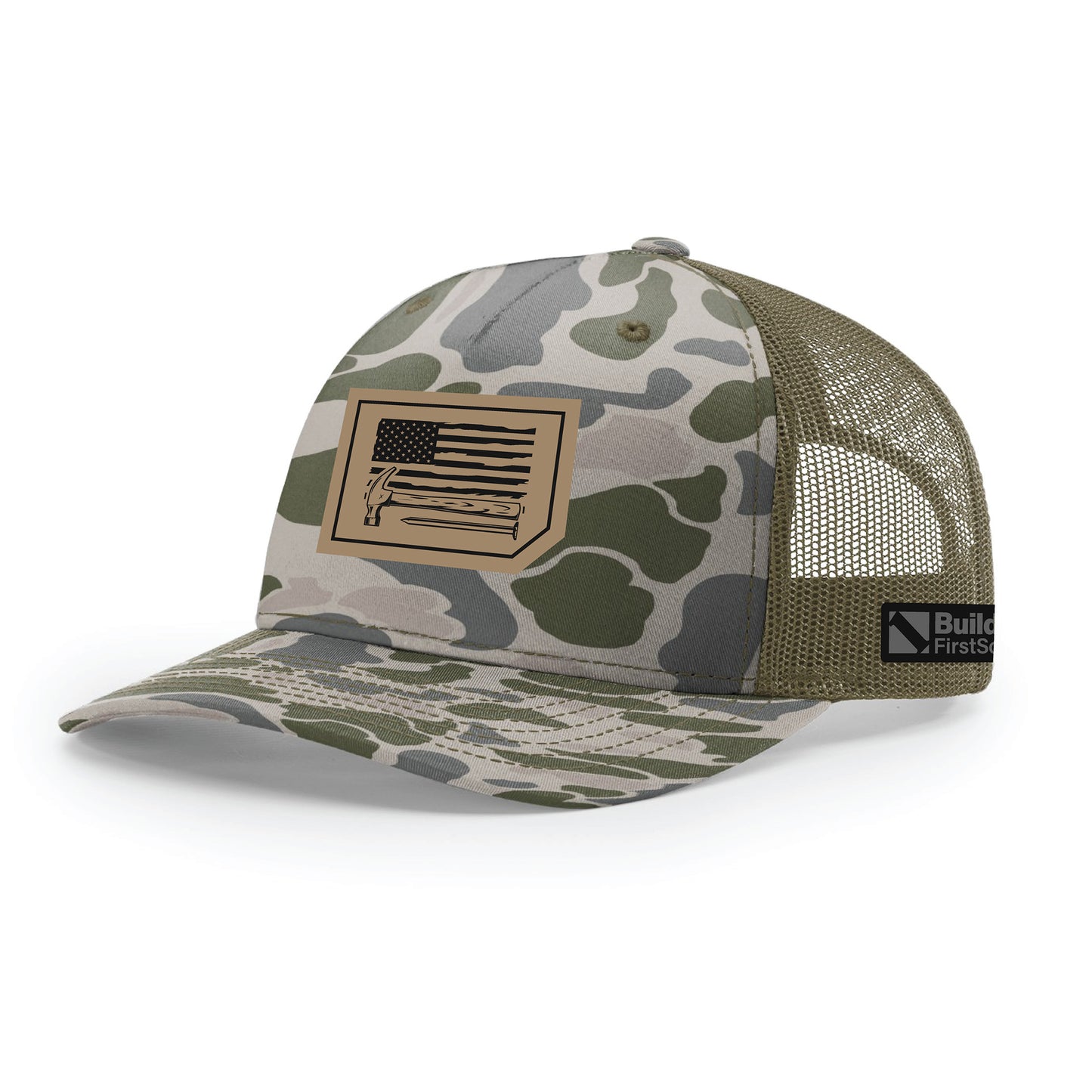 Richardson - Printed Five-Panel Trucker Cap