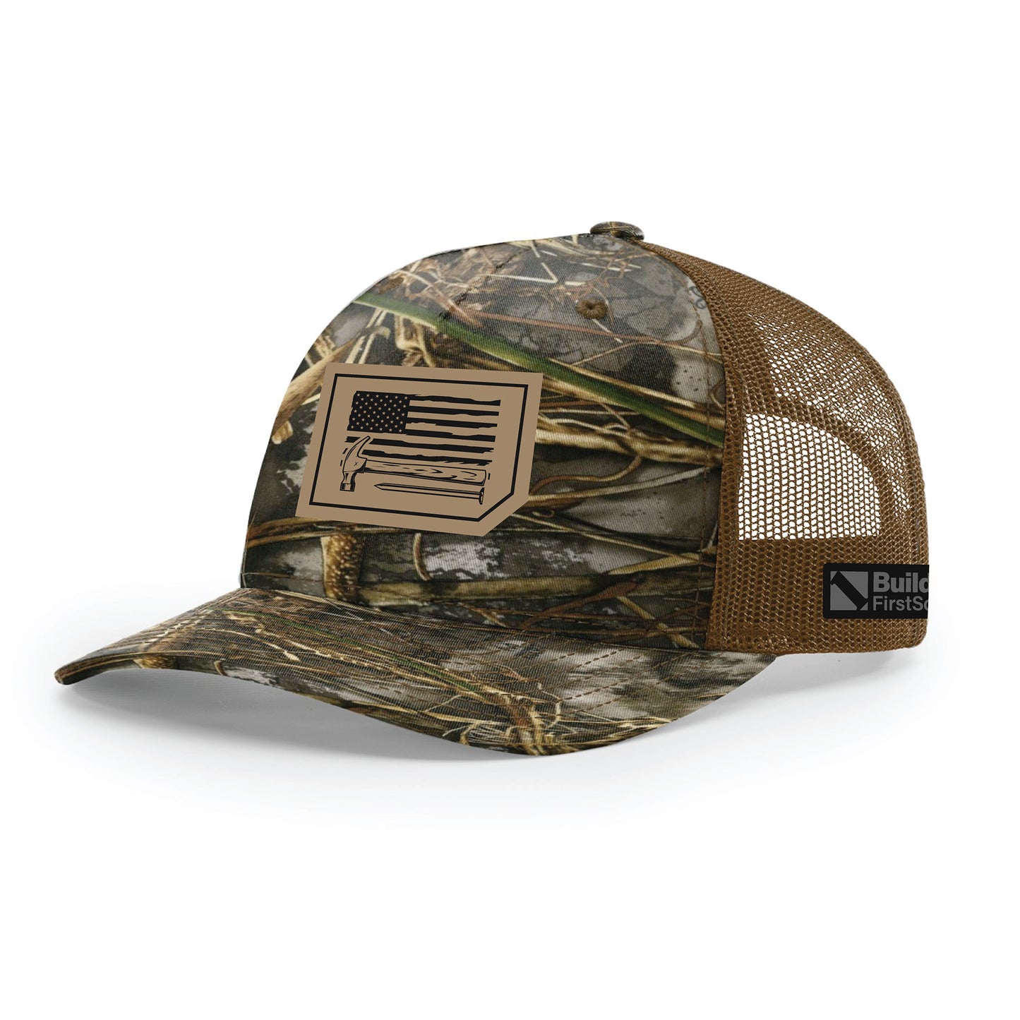 Richardson - Printed Five-Panel Trucker Cap