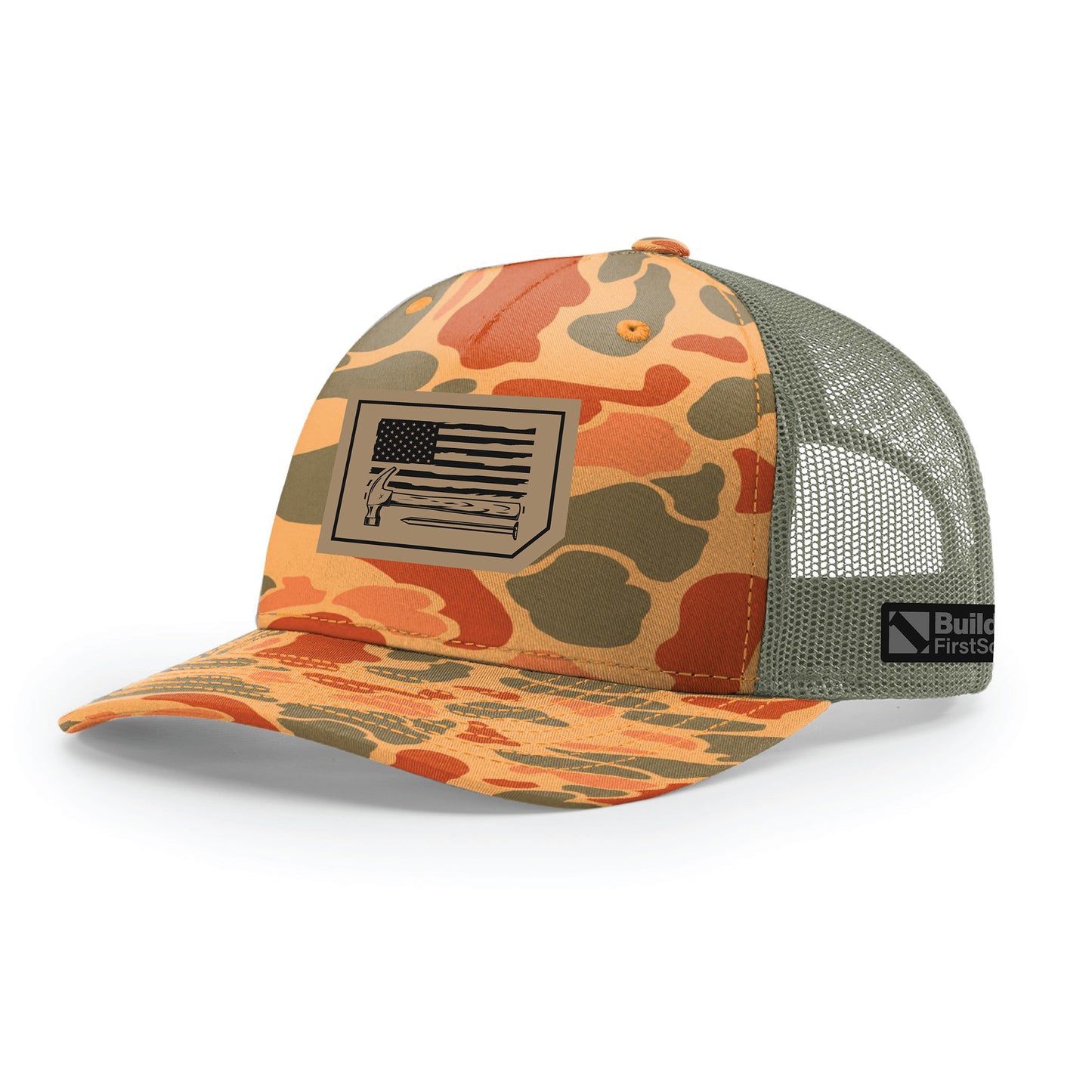 Richardson - Printed Five-Panel Trucker Cap