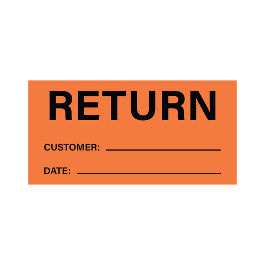 Builders FirstSource - Return Tag (Box of 250 - 8" x 4")