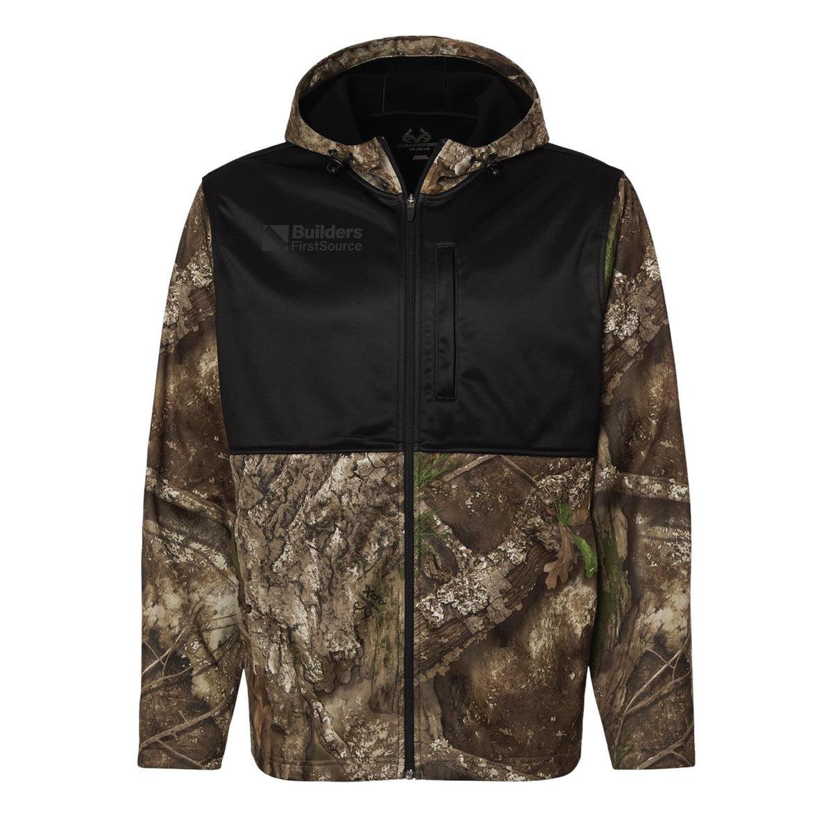 RealTree - Unisex Realtree® Performance Colorblocked Full-Zip Hooded Sweatshirt