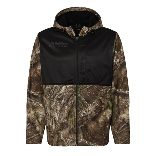 RealTree - Unisex Realtree® Performance Colorblocked Full-Zip Hooded Sweatshirt