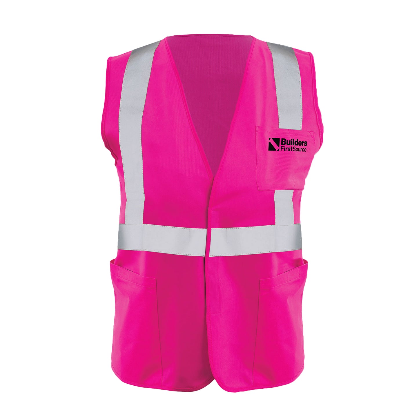 Builders FirstSource - Non-ANSI Ladies Safety Vest with Zipper