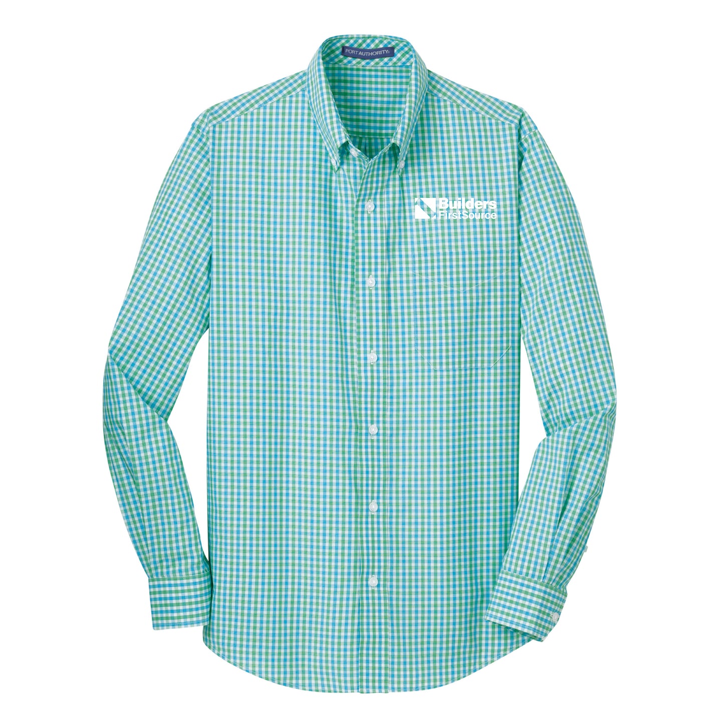 Port Authority® - Long Sleeve Gingham Easy Care Shirt
