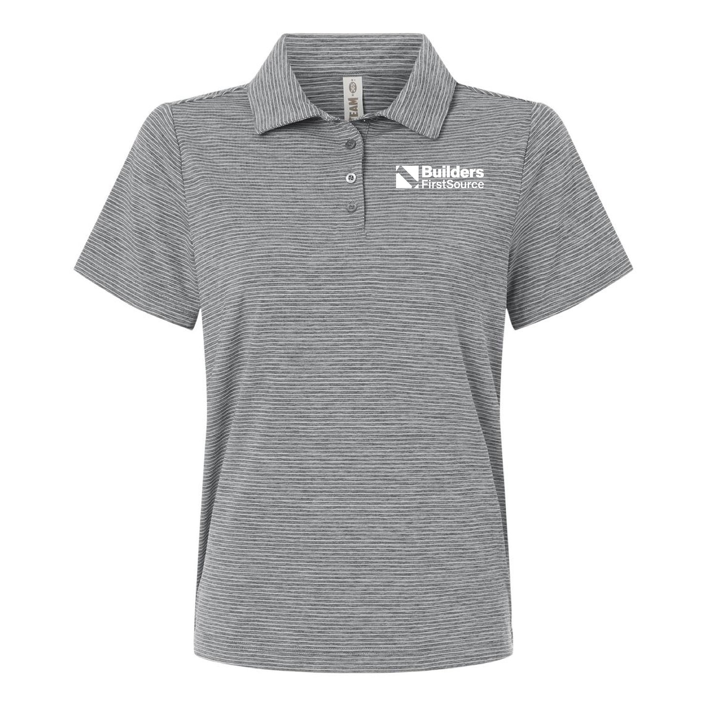 Team 365 - Ladies' Relay Heathered Stripe Polo