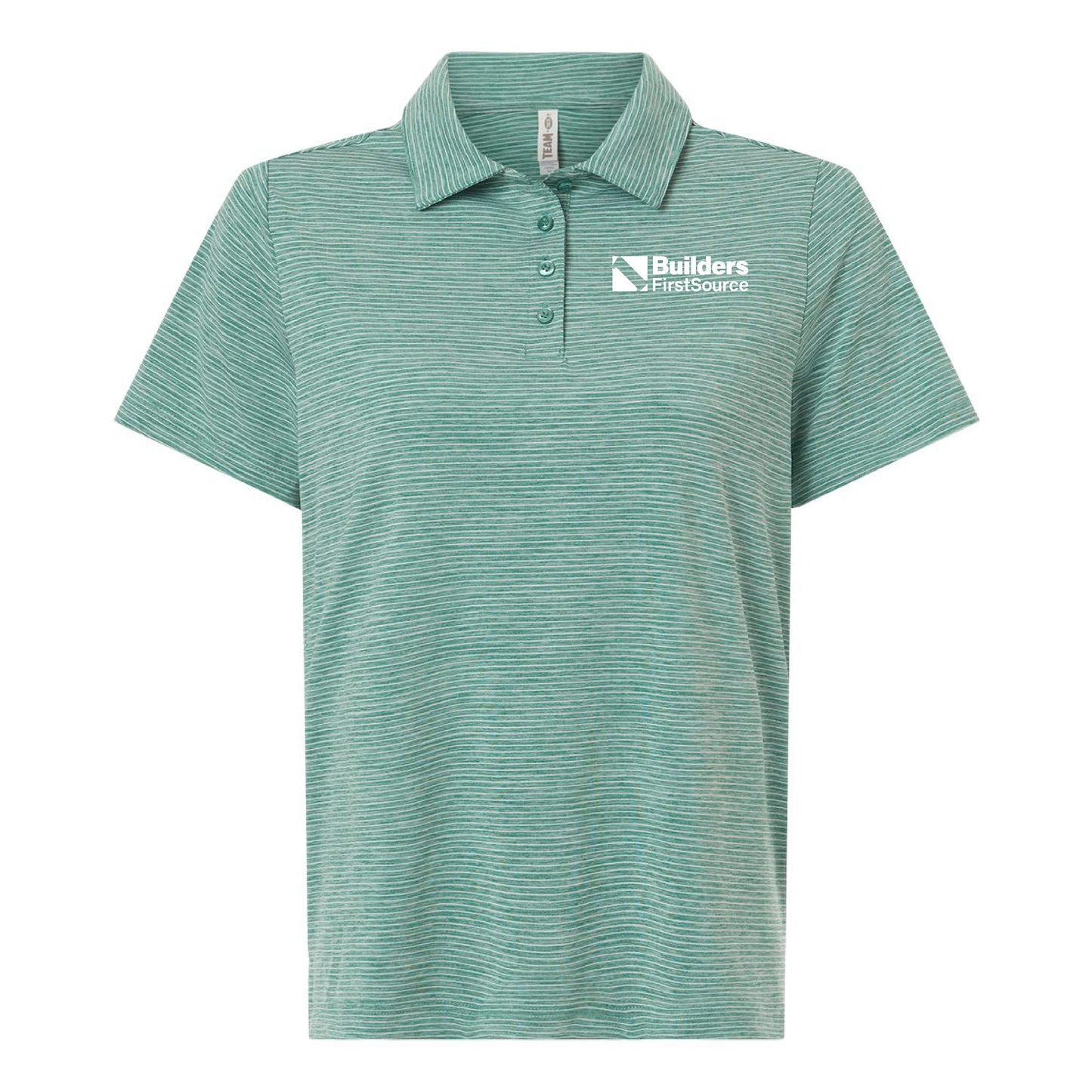 Team 365 - Ladies' Relay Heathered Stripe Polo