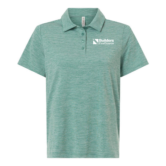 Team 365 - Ladies' Relay Heathered Stripe Polo