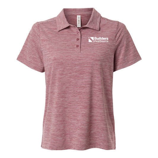 Team 365 - Ladies' Relay Heathered Stripe Polo